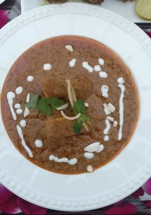 A picture of Chana dal ka kofta.