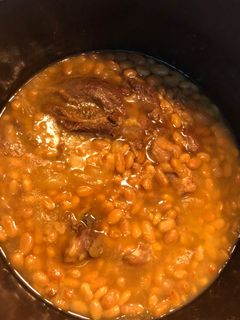 عکسی از دستور گوشت لوبیاب کاشان