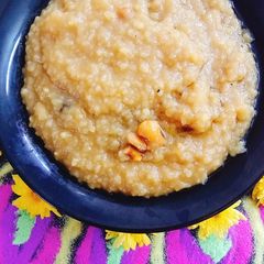 A picture of Sarkarai pongal (Tamilnadu traditional dish).