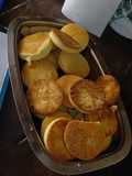 Galletitas de limón o naranjas