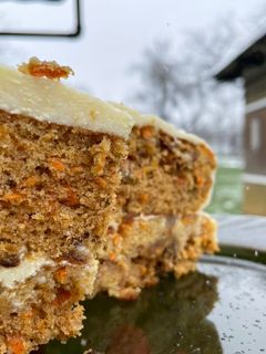 O poză a rețetei Carrot cake.