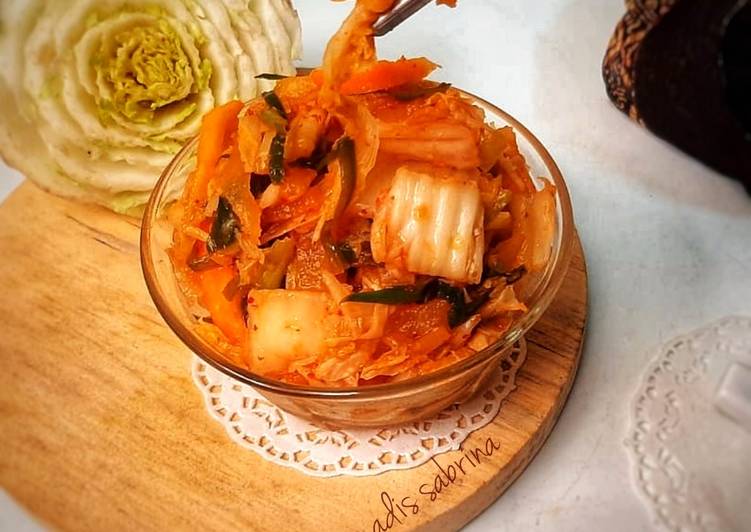 makanan Simply kimchi Jadi, Enak