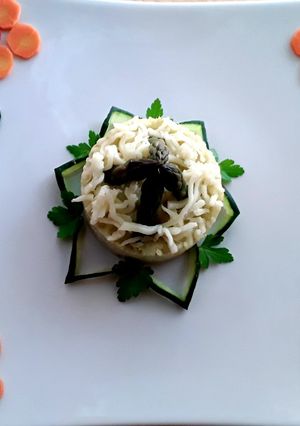 O poză a rețetei Risotto cu sparanghel.