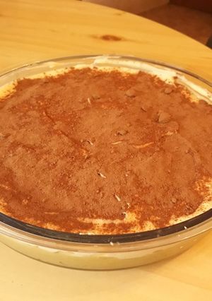 Una foto de Postre de manzana