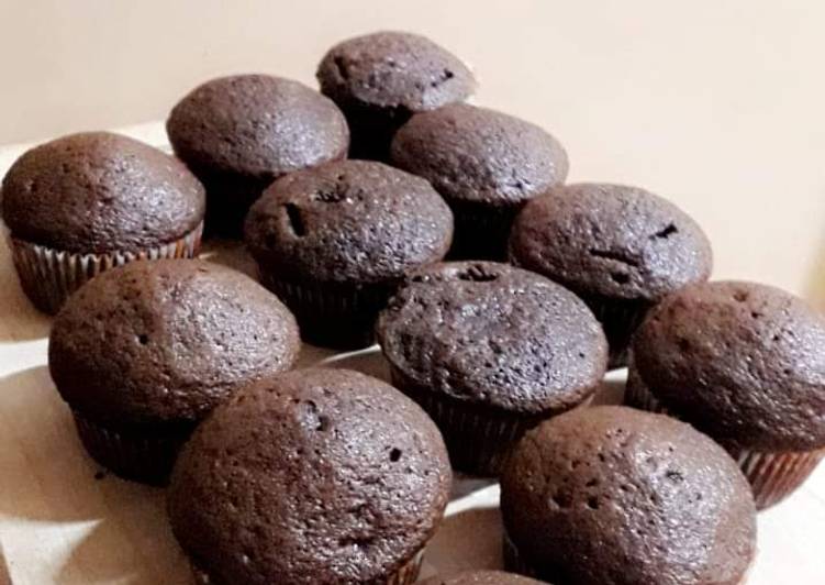 Recipe of Perfect Simple chocolate cupcakes