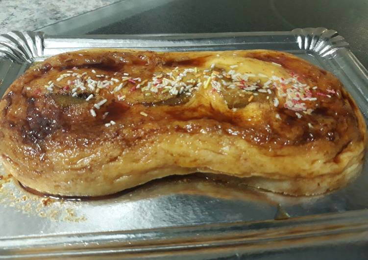 Flan de coco y kiwi en Tortillamaker