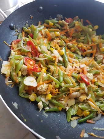Cara Gampang Menyiapkan Resep Oseng Buncis Wortel Jagung Sehat yang Uenak Anti Ribet, Lezat Sekali