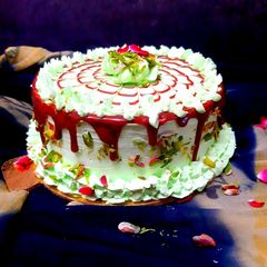 A picture of Pistachios cake.