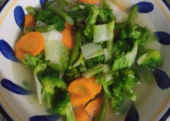 Capcay sayuran simple