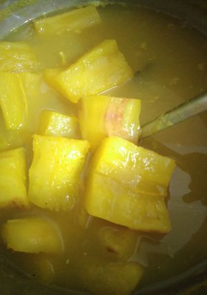 Foto resep Singkong Kuah Kuning