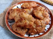 Gambar pisang goreng madu wijen