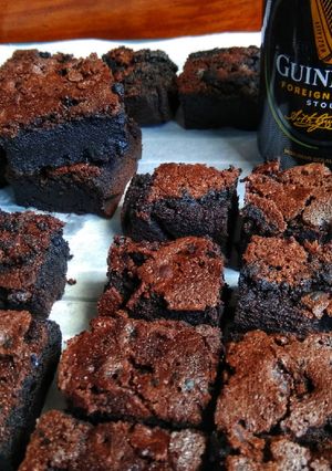 Foto resep Dark Stout Fudgy Brownie
