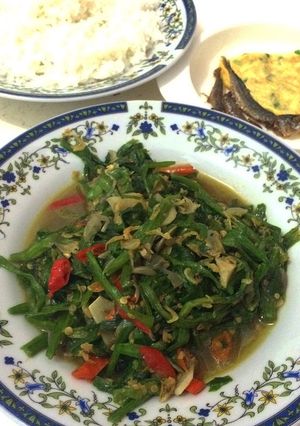 Foto resep Oseng genjer ebi