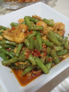 Foto resep Buncis udang sambel terasi
