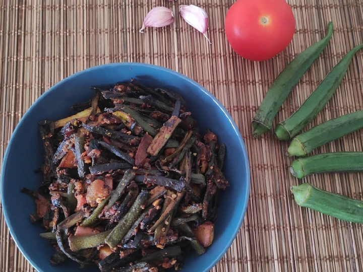 Recipe Bhindi Masala 😋 which Delicious