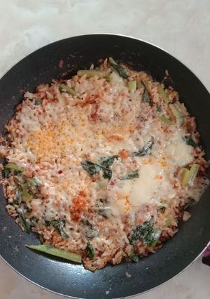 Foto resep Nasi Panggang Samoza (Sapi Mozarella)