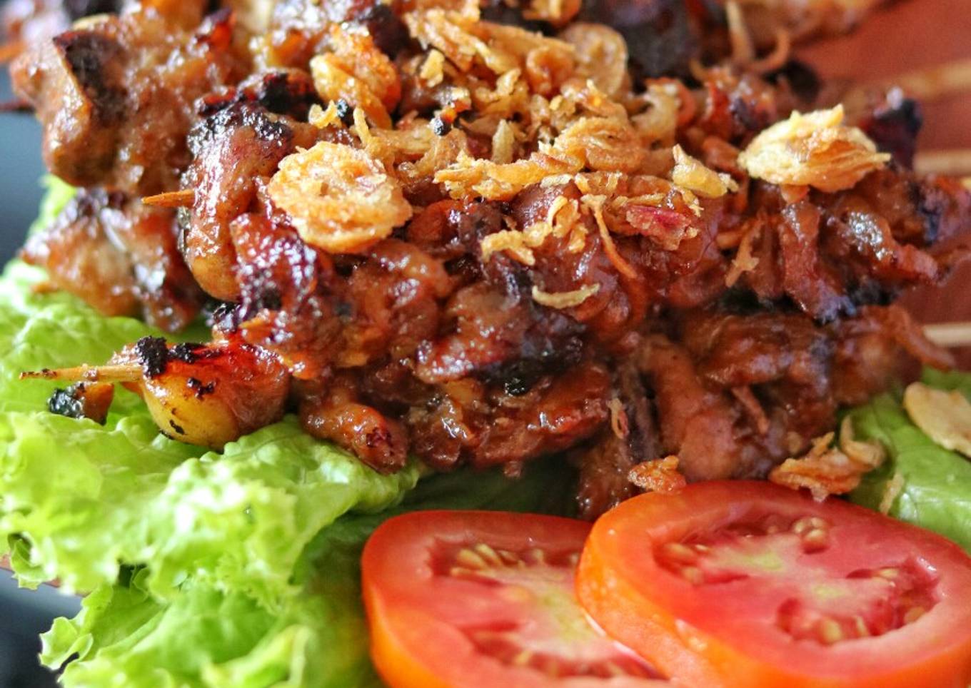 Sate Kulit Ayam ala Angkringan