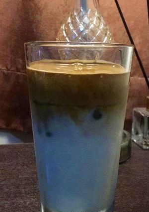Foto resep Brown sugar dalgona coffee (no mixer no whisk)