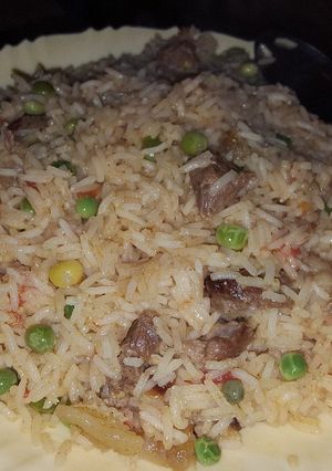 A picture of Rice peas.