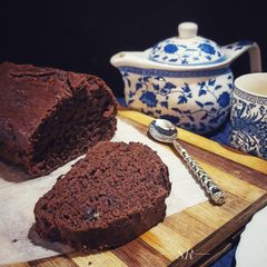 Choco Banana cake(eggless) A picture of Choco Banana cake(eggless).