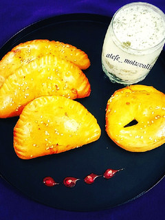 عکسی از دستور پیراشکی گوشت و جعفری