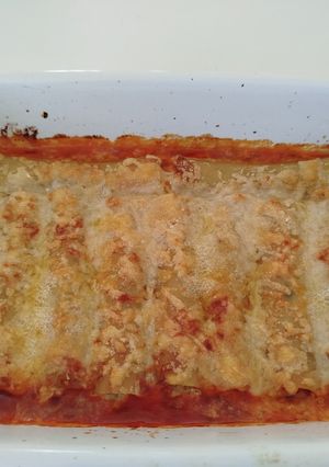Une photo de Cannellonis au haché de veau et ricotta