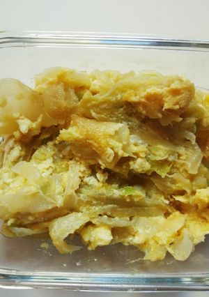 Una foto de Zarangollo