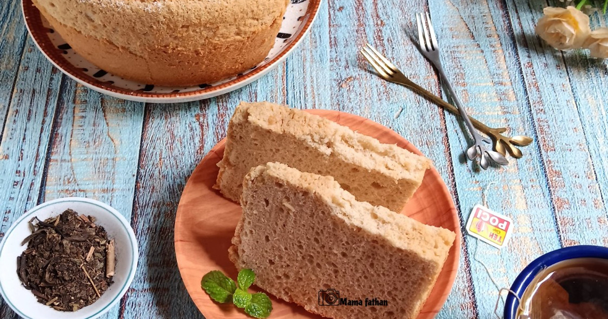 Resep Tea Milk Chiffon Cake Dengan Bahan Sederhana