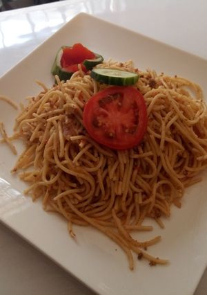 A picture of Spaghetti Bolonaghse.