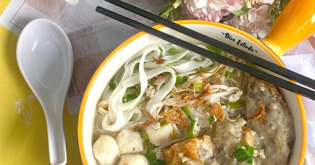 Sup Tahu Bakso Ayam Jamur (Versi Kuah)