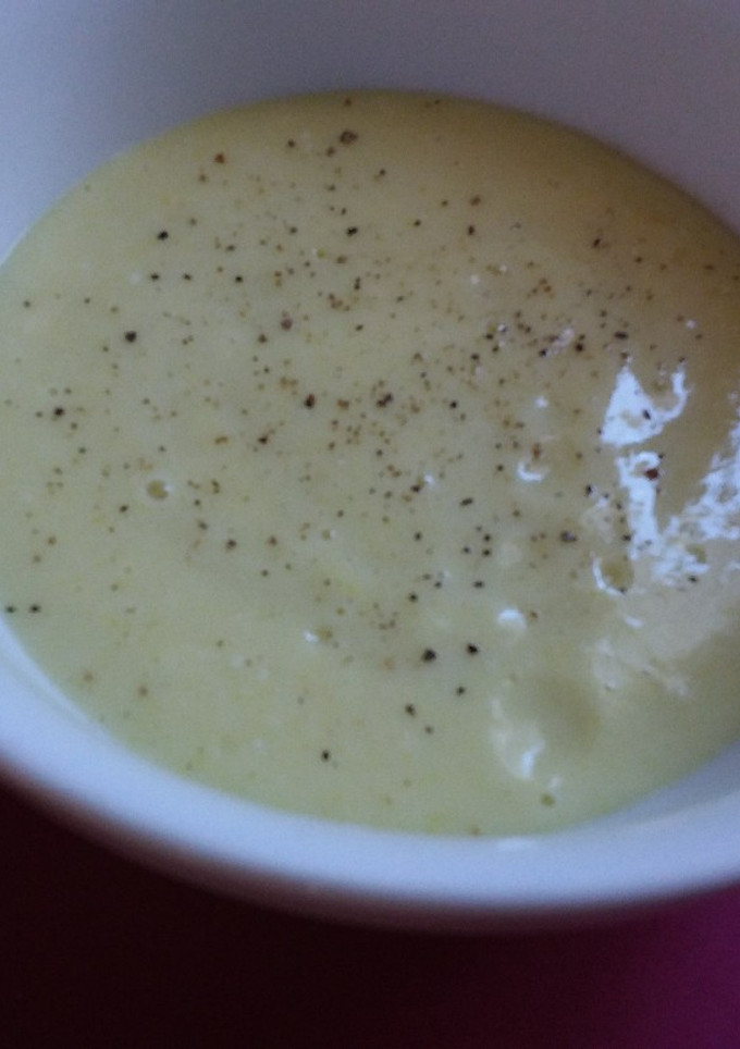 Una foto de Crema de calabacín a mi manera