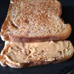 A picture of Peanut butter sandwich.