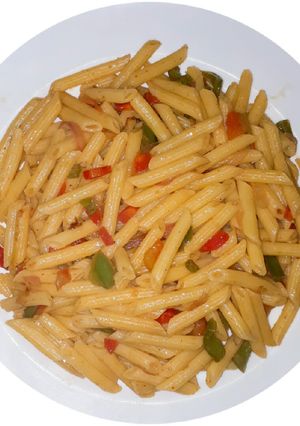 A picture of Vegetables macaroni.