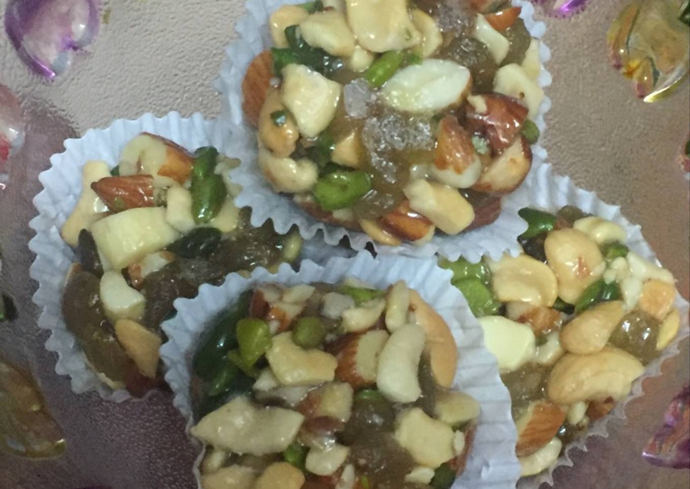 Dry fruits laddu