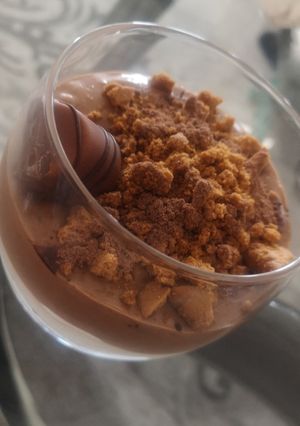Une photo de Tiramisu Nutella avec Speculos ou Original (café)