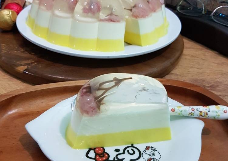 Puding Bunga Sakura