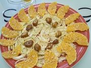 Une photo de fenouil orange
