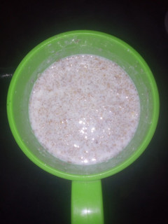 A picture of Home made oat.