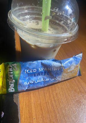 صورة لوصفة ايس سبانش لاتيه