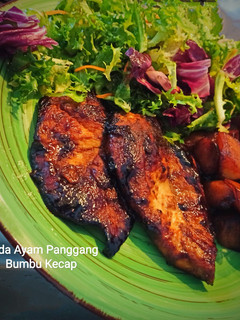 Foto resep Dada Ayam Panggang Bumbu Kecap