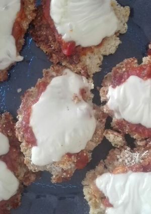 Una foto de Hamburguesa de coliflor