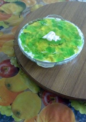 A picture of Brownie Custard.