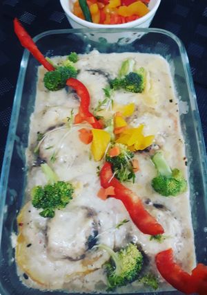 A picture of Cottage Cheese Augratin.