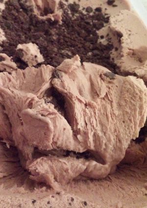 Foto resep Es krim Oreo