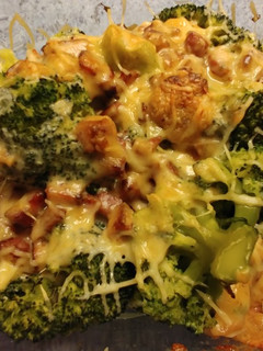 Una foto de Brócoli con bechamel