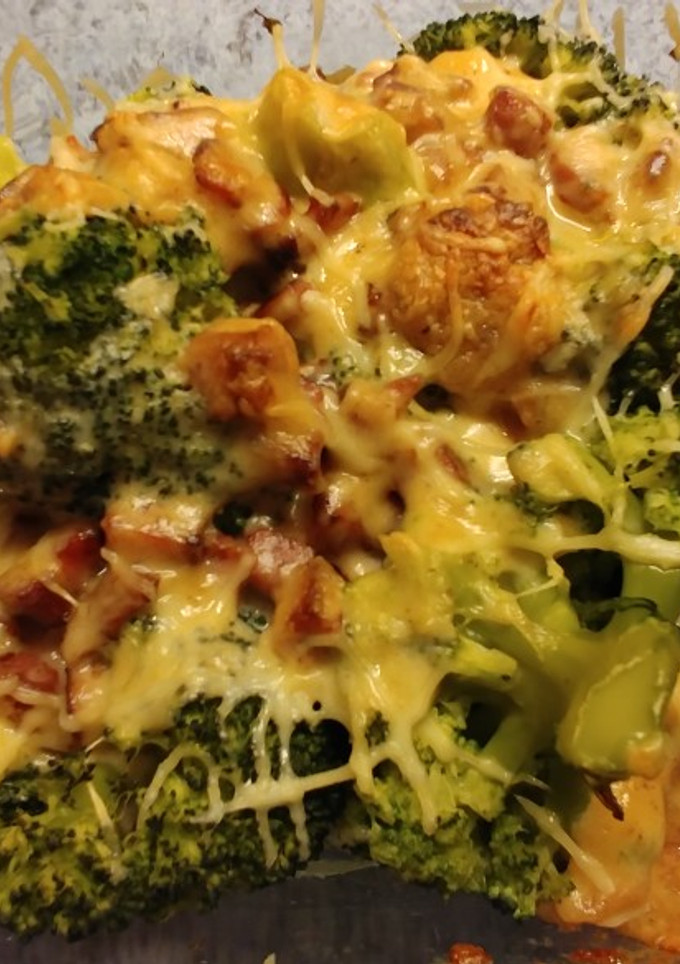Una foto de Brócoli con bechamel