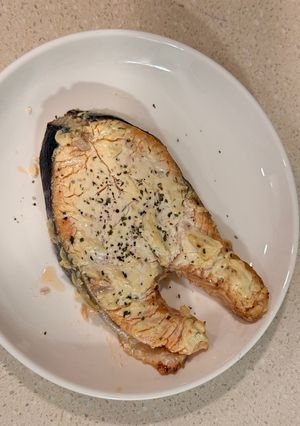 香料乳酪烤鮭魚 的食譜成品照片