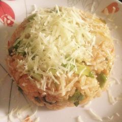 A picture of Veg cheese rice.