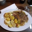 Costillitas de cerdo al verdeo