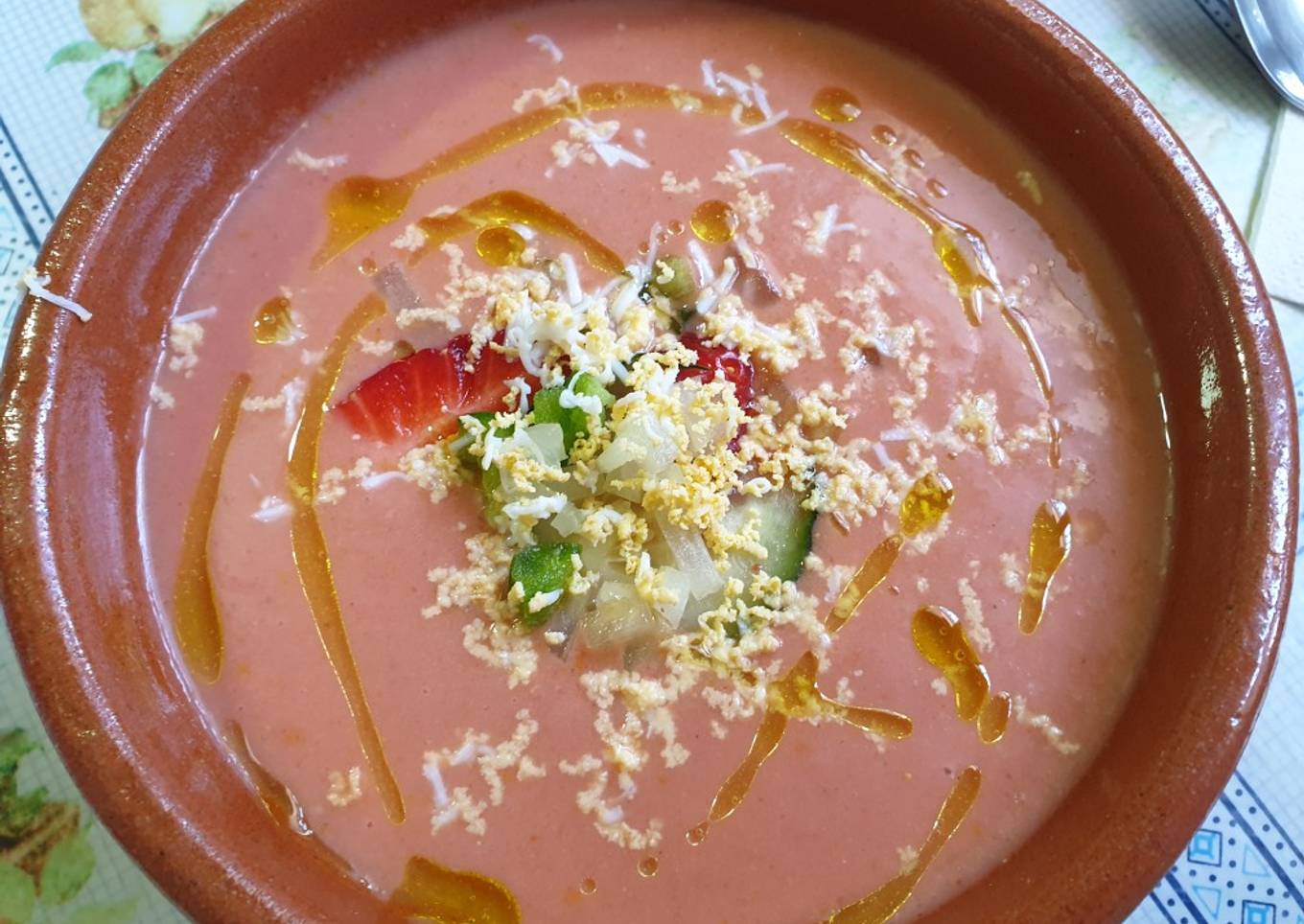 🍓🍓Gazpacho de fresones🍓🍓